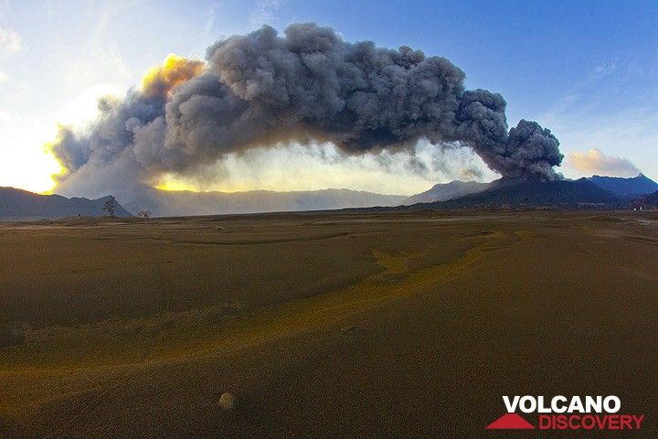 Bromo Eruption